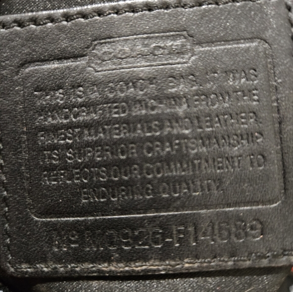 Coach Vintage Chelsea Medium Signature Brown and Tan Canvas Shoulder/Crossbody - Picture 12 of 13